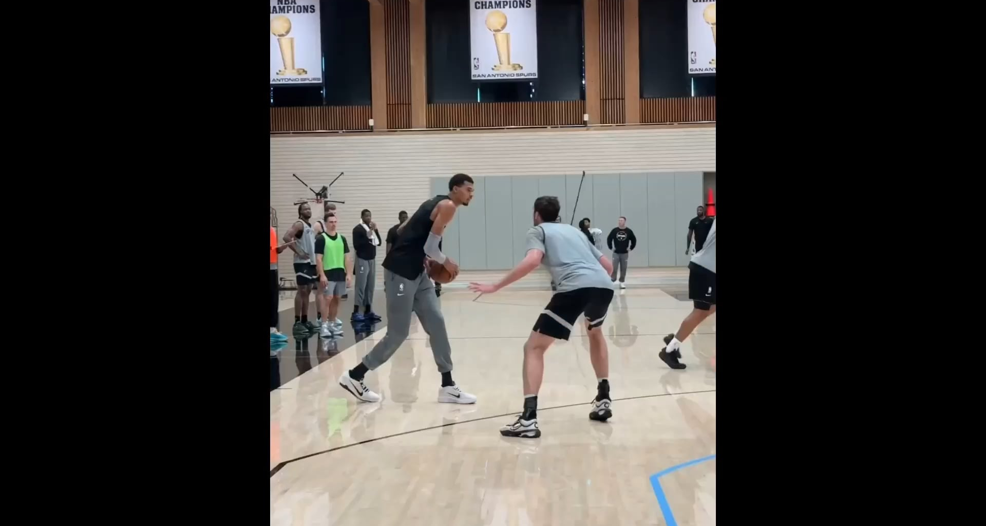 Spurs All-Access Practice posted by NBA