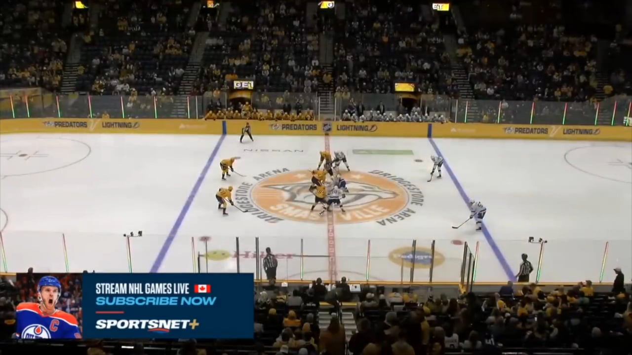 TBL vs NSH highlights, but I turned them into a meme