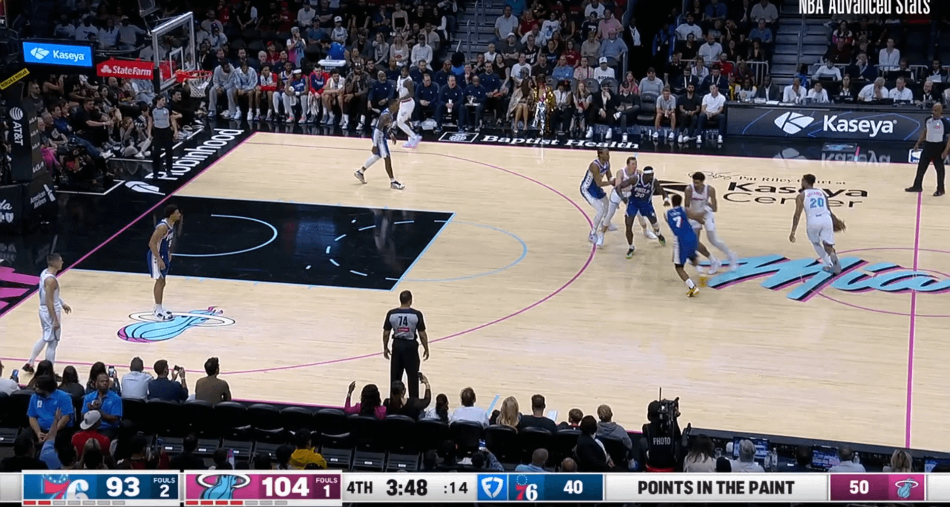 Kel'el Ware putback dunks