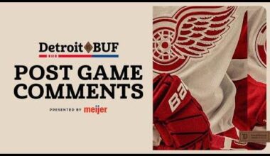 Compher, Finnie, DeBrincat & McLellan Post Game vs BUF | Oct. 23, 2025