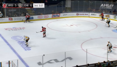 Bradly Nadeau left the game with a possible injury in the 3rd period