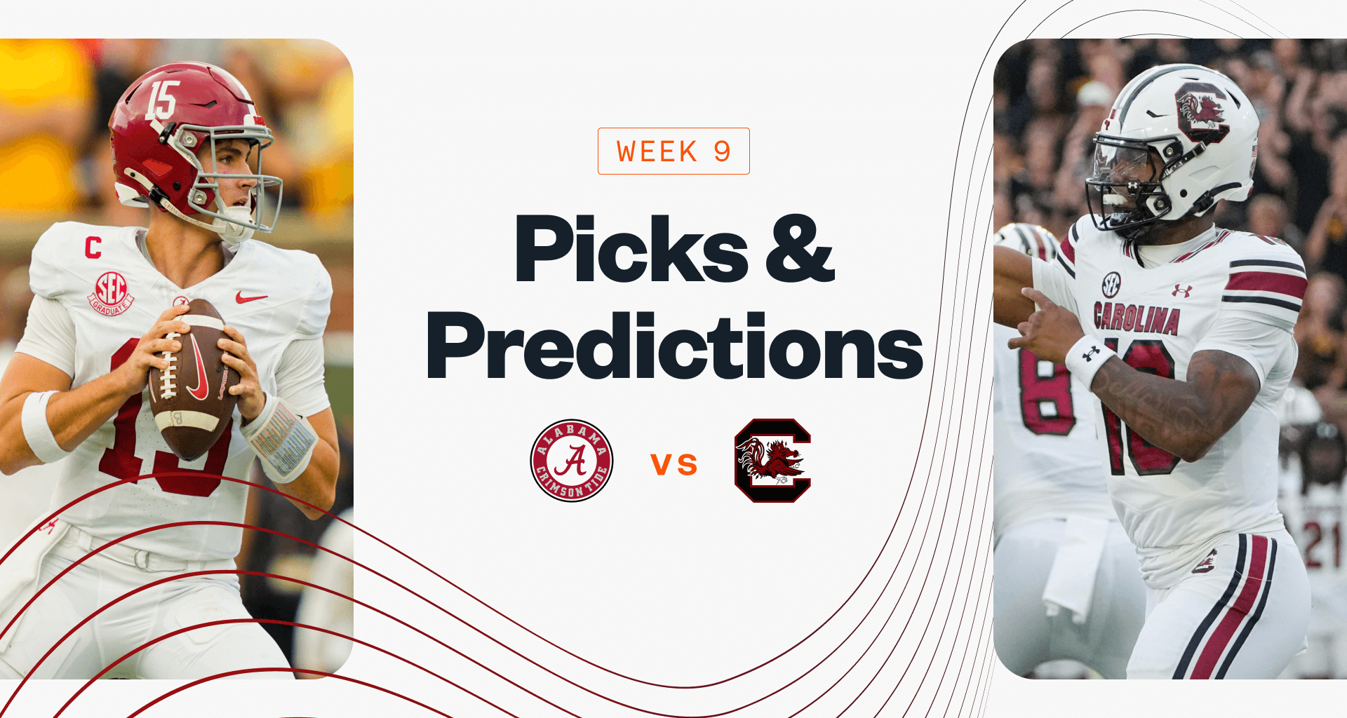 Alabama Crimson Tide South Carolina Gamecocks NCAAF