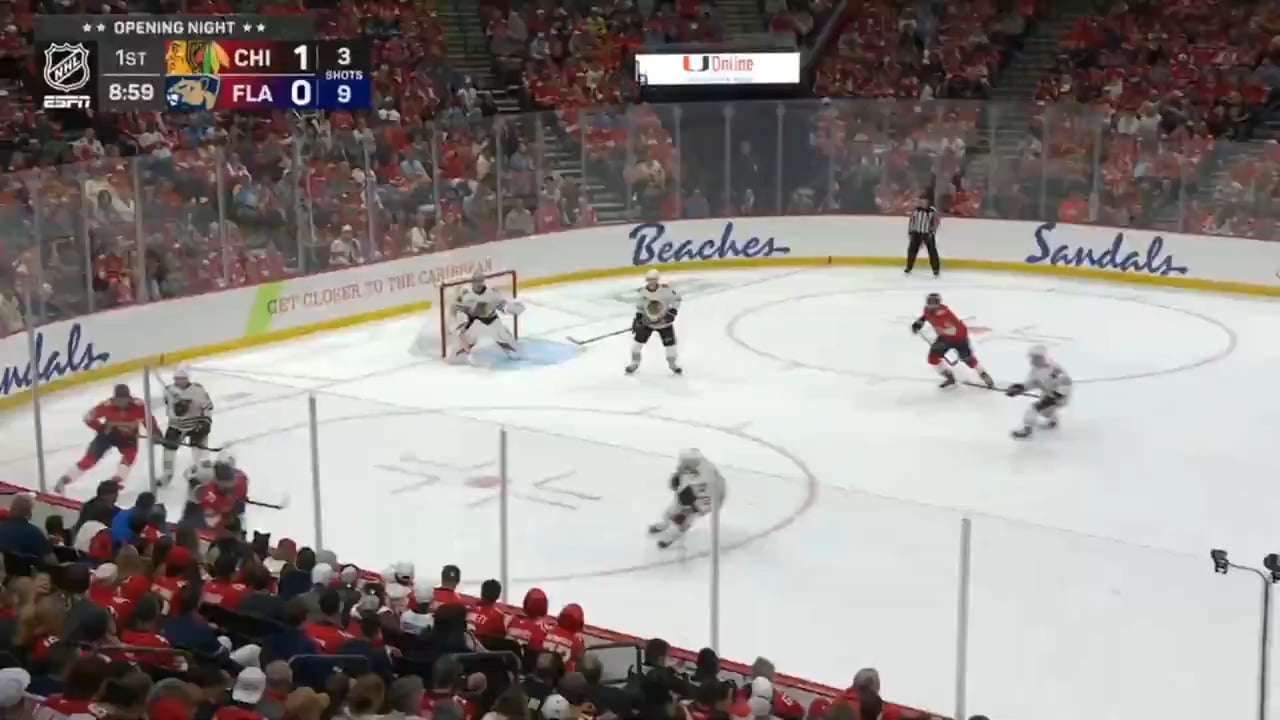 The First Goal of the 2025-26 Florida Panther Season Belongs to AJ Greer