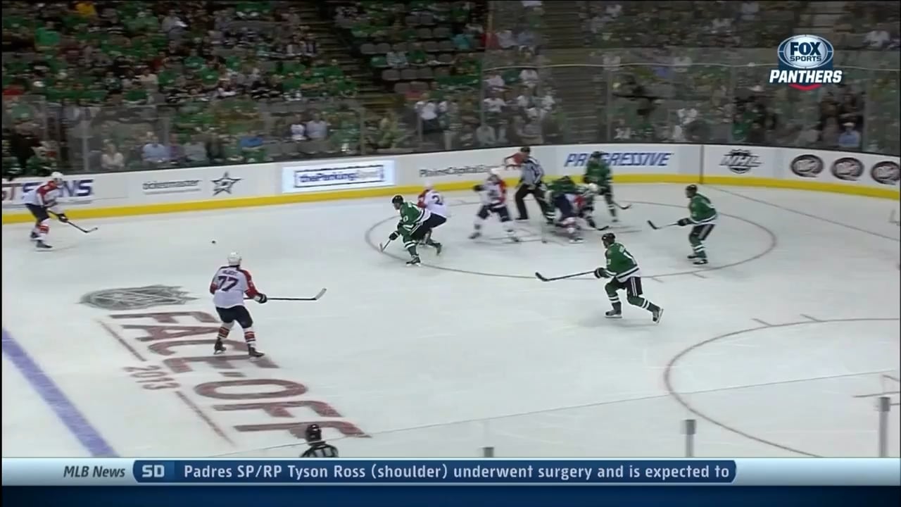 Aleksander Barkov’s First NHL Goal in His Career | October 3rd, 2013