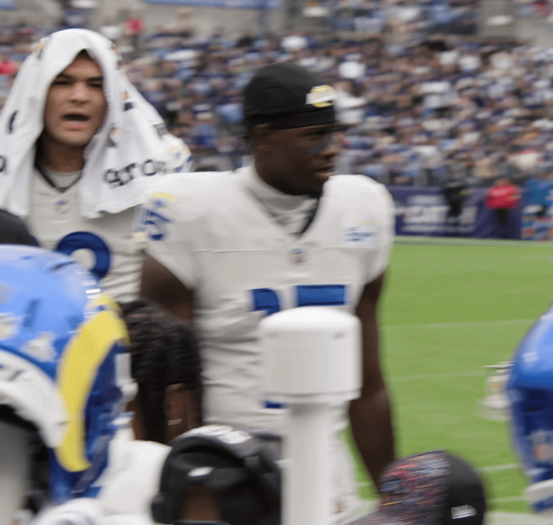 [Mic'd Up] Puka Nacua motivates teammates on sidelines