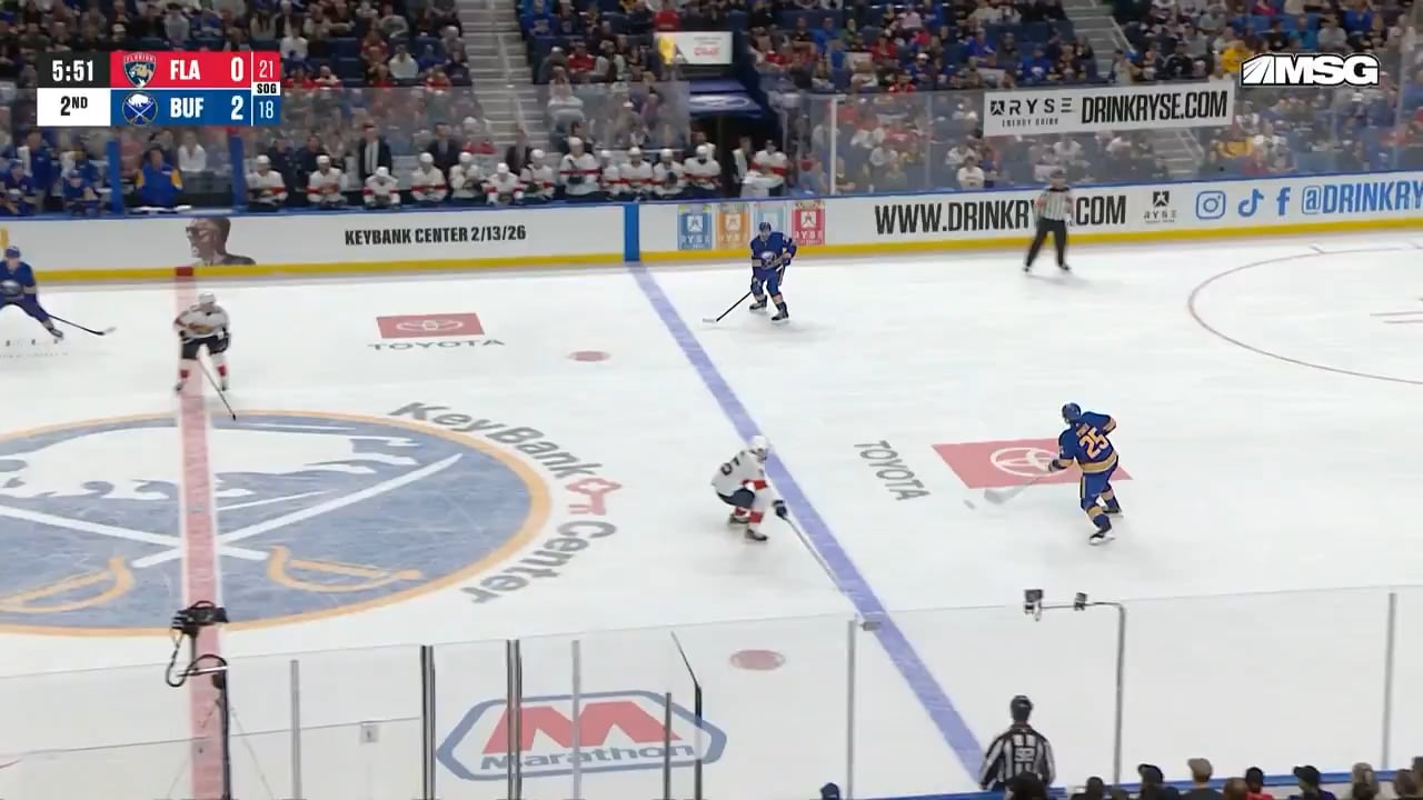 Owen Power extends Buffalos lead to 3.