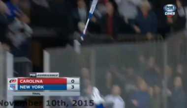 feeling bad for this guy who caught Lundqvist’s goalie stick