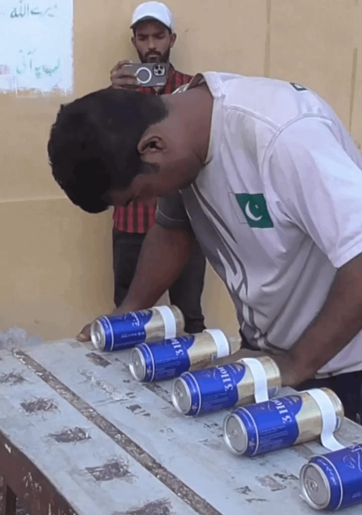 Skattebo post game celebration