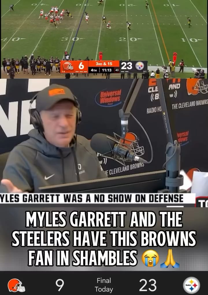 More Browns fans crashing out for our entertainment