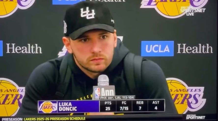 Luka: "Obviously I had to carry JJ when he was my teammate, he couldn't move at all. So I had to carry him big time."