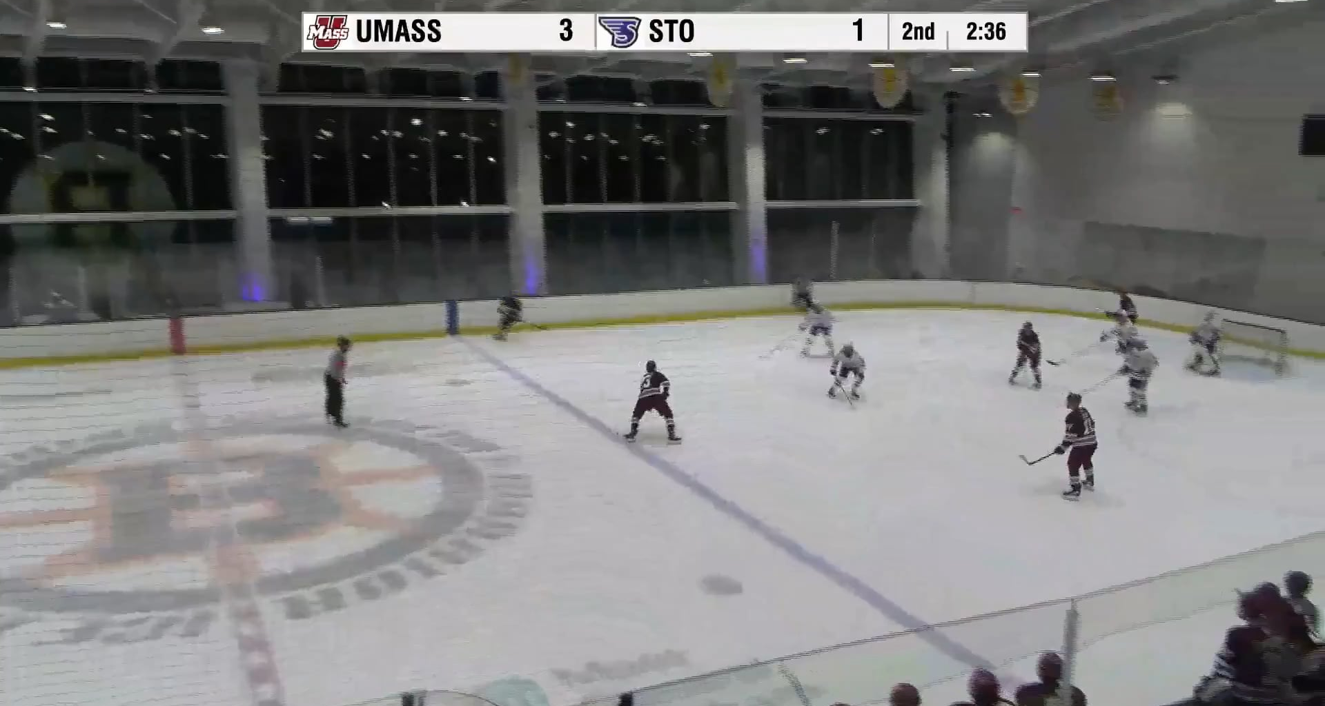 Václav Nestrašil gets a hat trick in just his 3rd game as a NCAA freshman