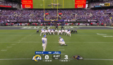 Why Joshua Karty missed the 25 yard field goal.