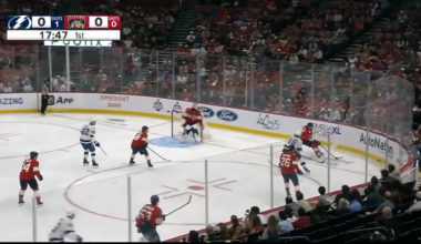 Scott Sabourin jumps Ekblad