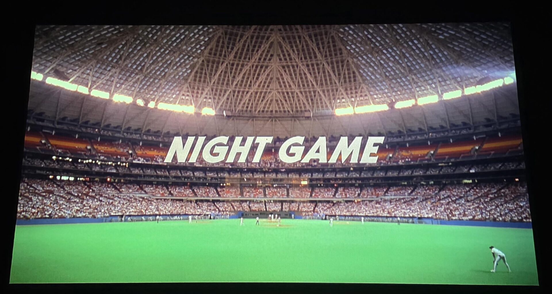 Astrodome throwback to kick off Halloween month
