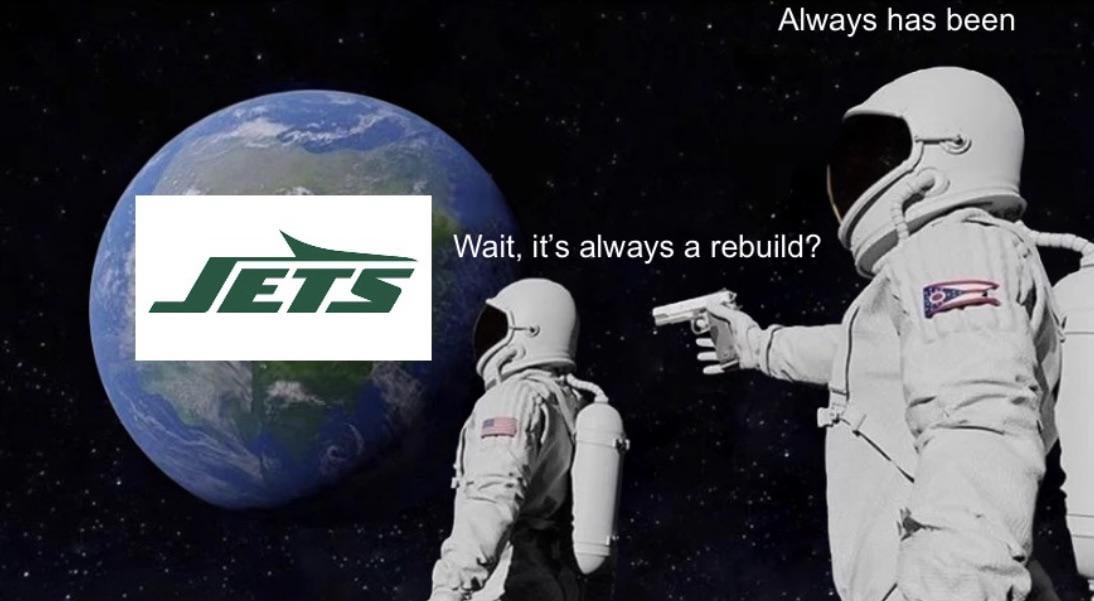 Jets are a flat circle