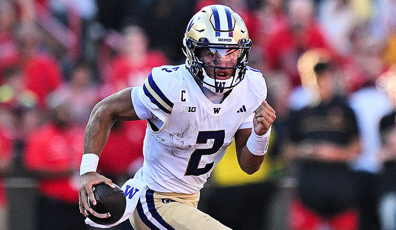 Demond Williams Jr. Washington Huskies NCAAF