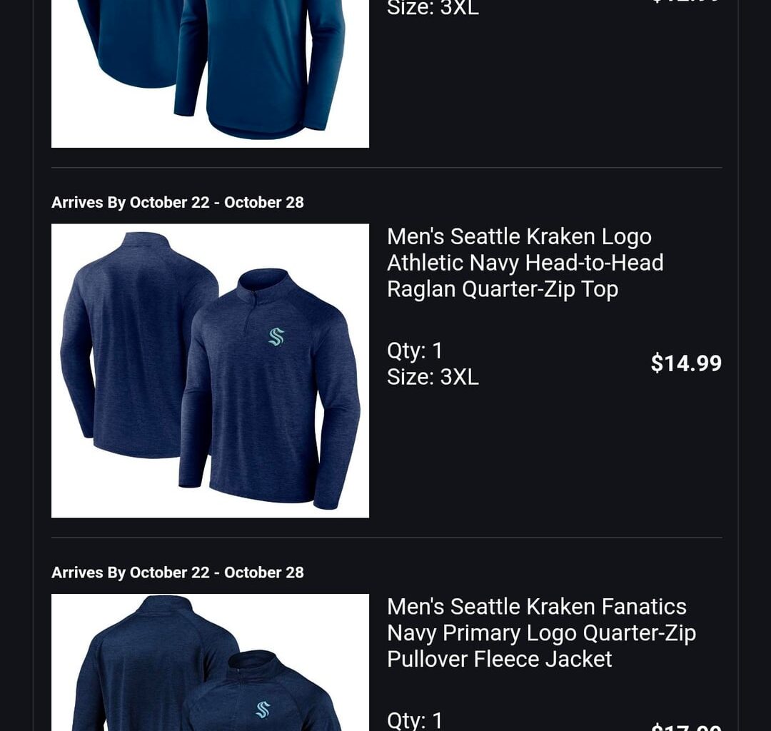 Big Sale on the NHL Shop