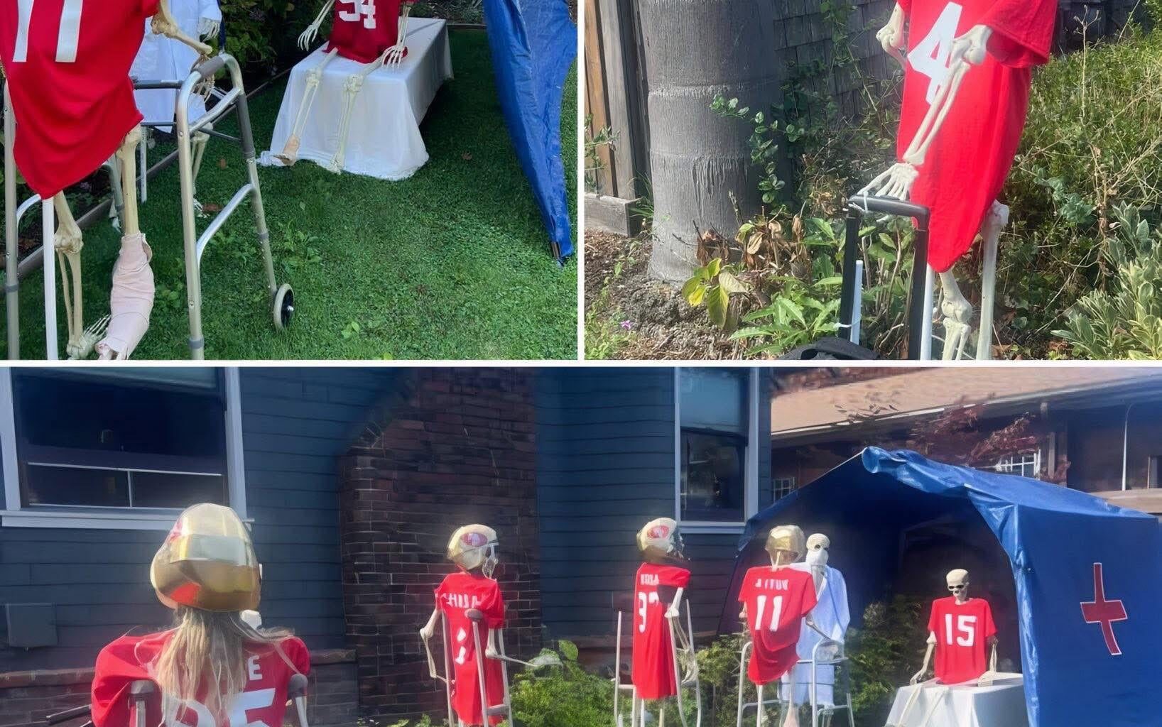 This 49ers fan just won Halloween
