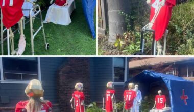 This 49ers fan just won Halloween