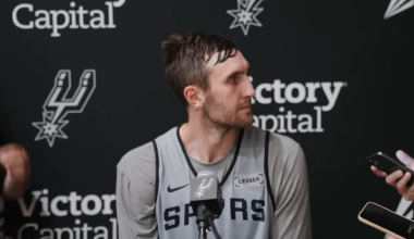Kornet's when asked about Wemby: "When you kind of have that work ethic and that attention to detail type thing, it's just a matter of time for everything to fall into place. Obviously, he's still very young so there's a lot of room to grow for a whole lot more years past just this one."