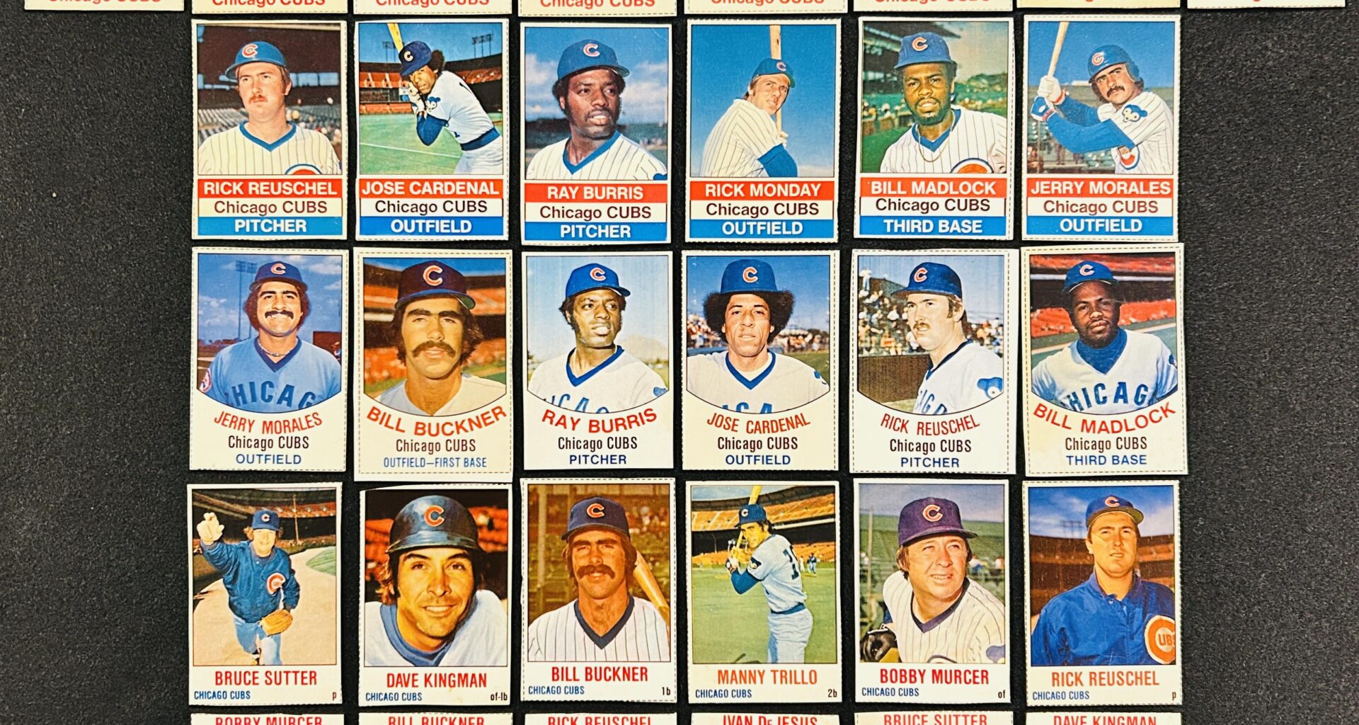 Finally completed the entire Cubs Hostess run from 1975-1979, including variations!