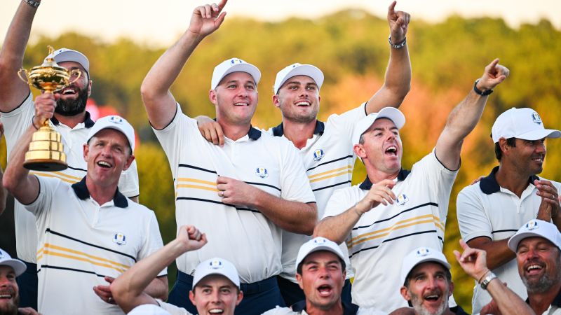 Ryder Cup: Fans insulting players is not ‘the way forward,’ says victorious Europe player Tyrrell Hatton