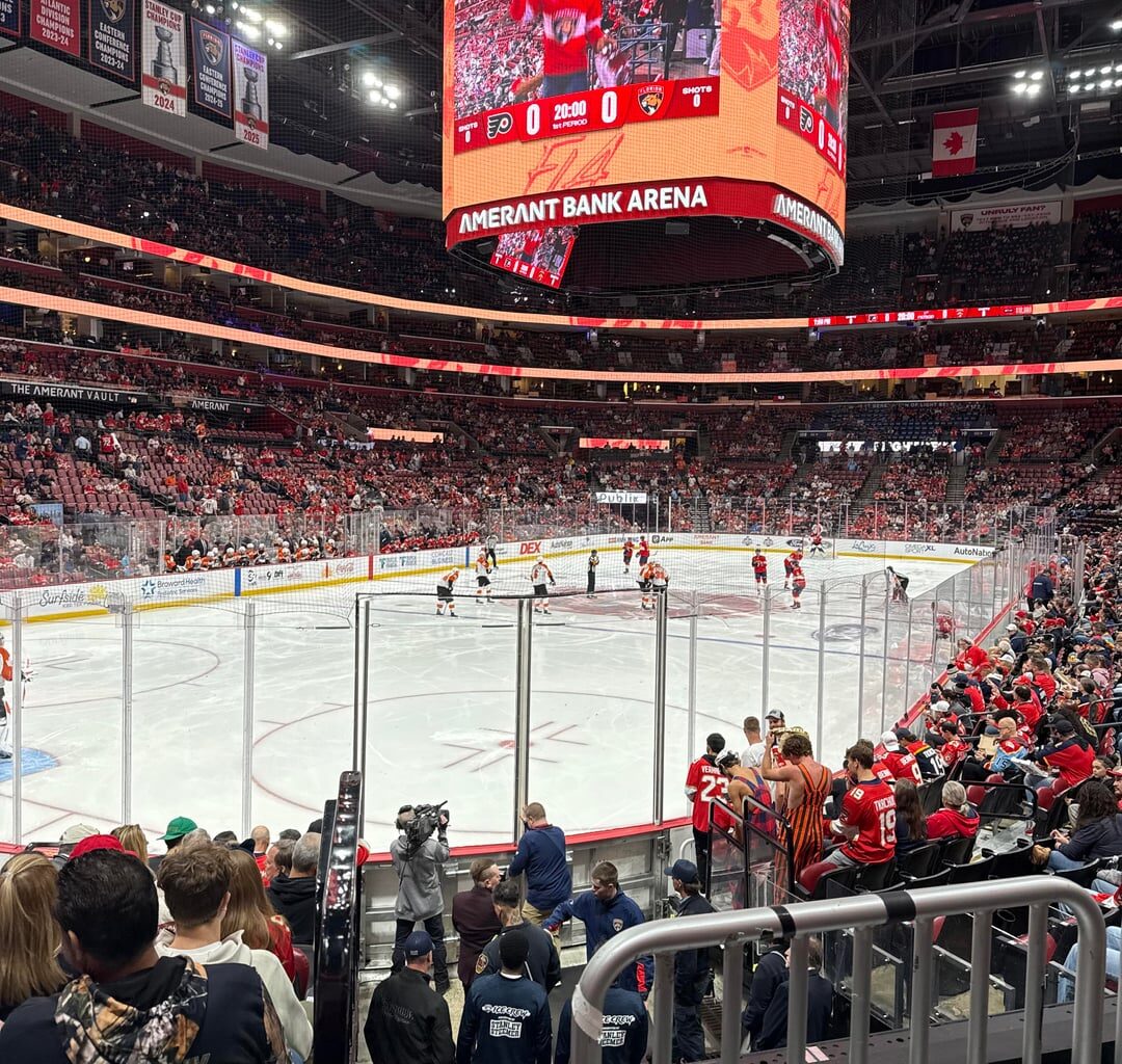 First visit to Amerant Bank Arena