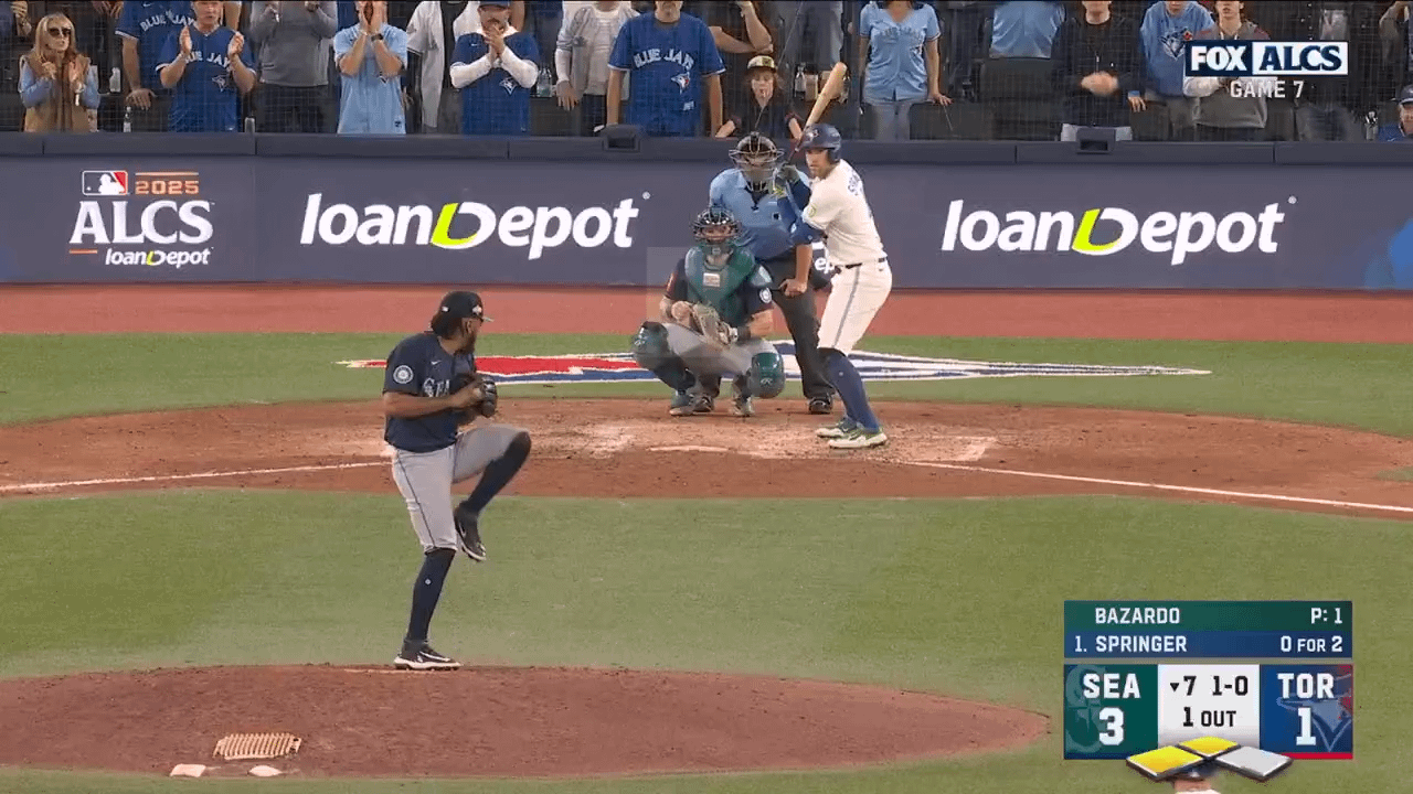 ASTROS LEGEND GEORGE SPRINGER. 3-RUN HOMER. MARINERS LOSE THE LEAD!