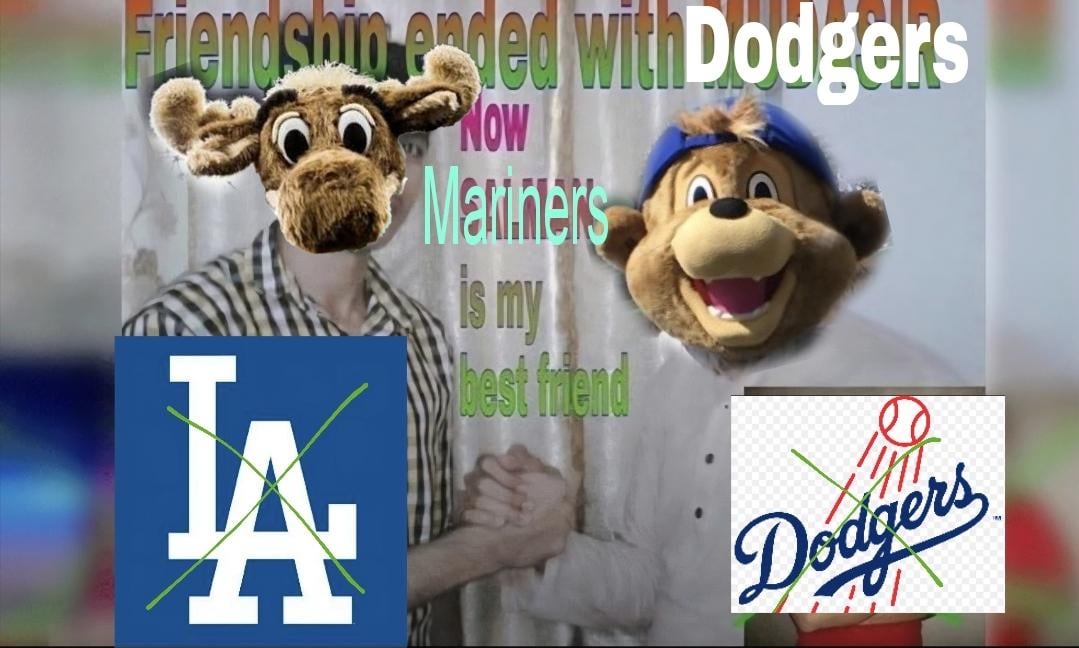 FRIENDSHIP ENDED WITH THE DODGERS