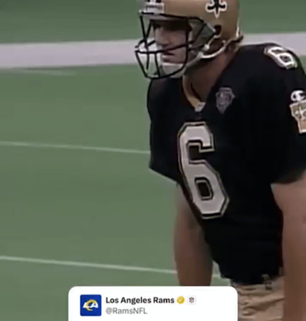 Worse than the Butt Fumble!! Football nostalgia...Saints Punter & Head Coach can't comprehend what they're witnessing