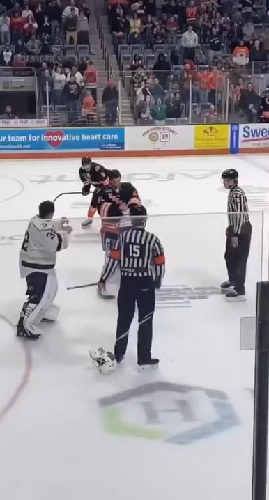why aren’t goalie fights ‘allowed’