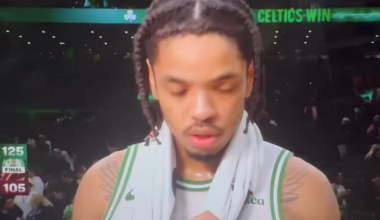 [Lockedupjb] “I just love this place so much man, this place brings me so much happiness… it’s just a blessing to be here” — Josh Minott on playing for the Celtics