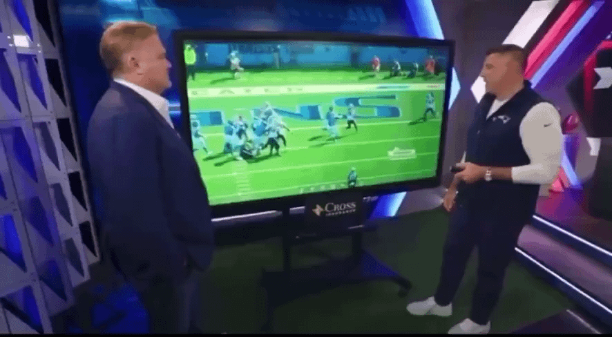 HC Mike Vrabel pointed out that Rhamondre Stevenson started celebrating by sticking out the ball before crossing the goal line last week:

“We can’t sit there and be careless with the ball... We’re not gonna see it anymore.”
