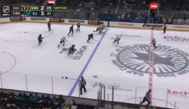 Sharks spectacularly fumble empty net