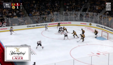 Connor Bedard sets up Louis Crevier, who scores his first goal of the season