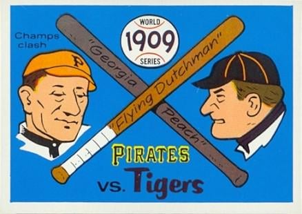 OTD in 1909: Pirates defeat Tigers by a 4-1 score to win Game 1 of the World Series