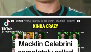 Macklin Celebrini still has a little bit of a Canucks fan inside of him
