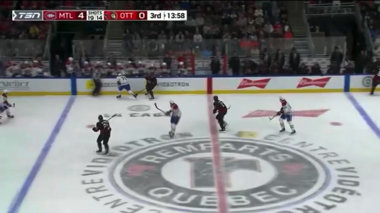 MacEwen triggers line brawl