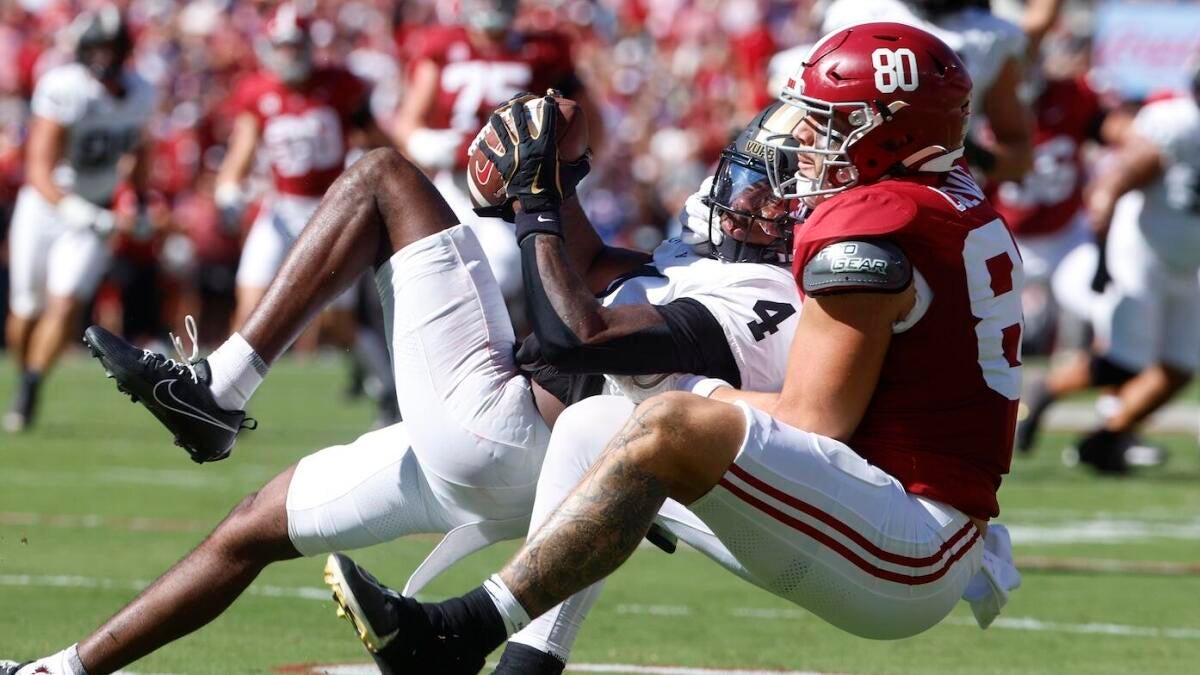 College football scores, live updates: Week 6 games include Alabama vs. Vanderbilt, Notre Dame vs. Boise State