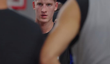 Some Friendly Competition Has Been Brewing Between Davion Mitchell and Kasparas Jakučionis