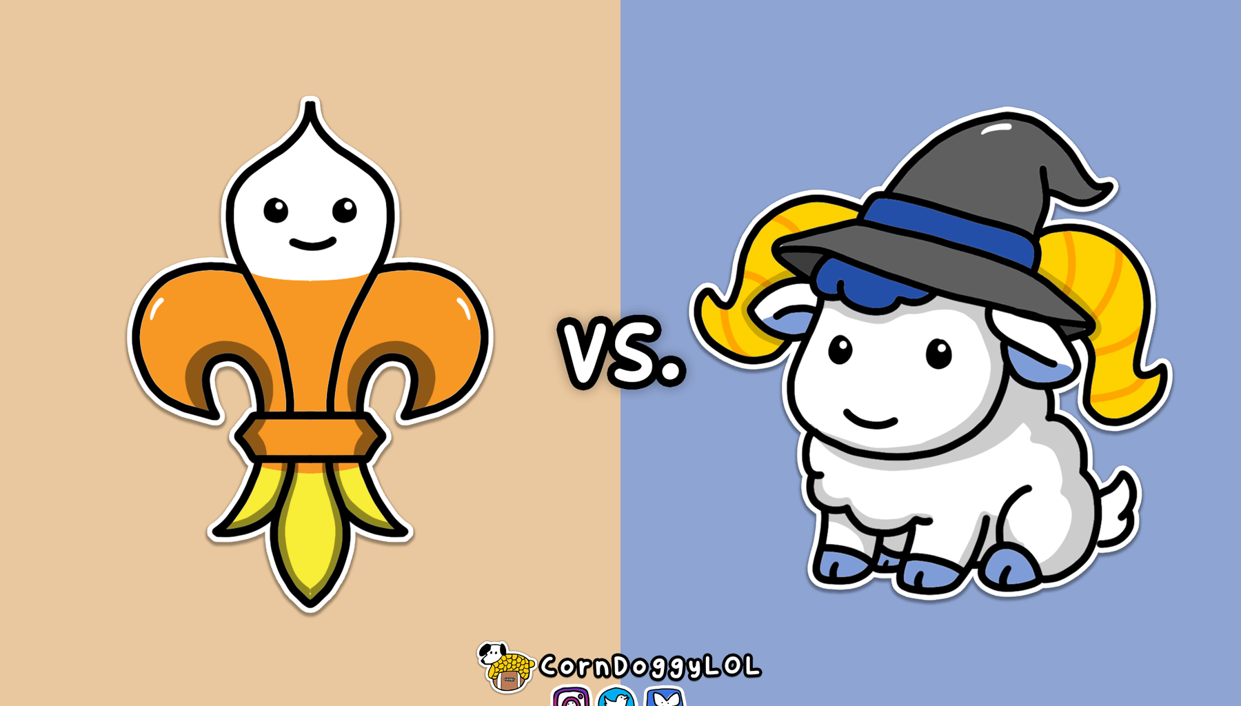 Los Angeles Rams Week 9 Matchup Doodle (Halloween Edition)