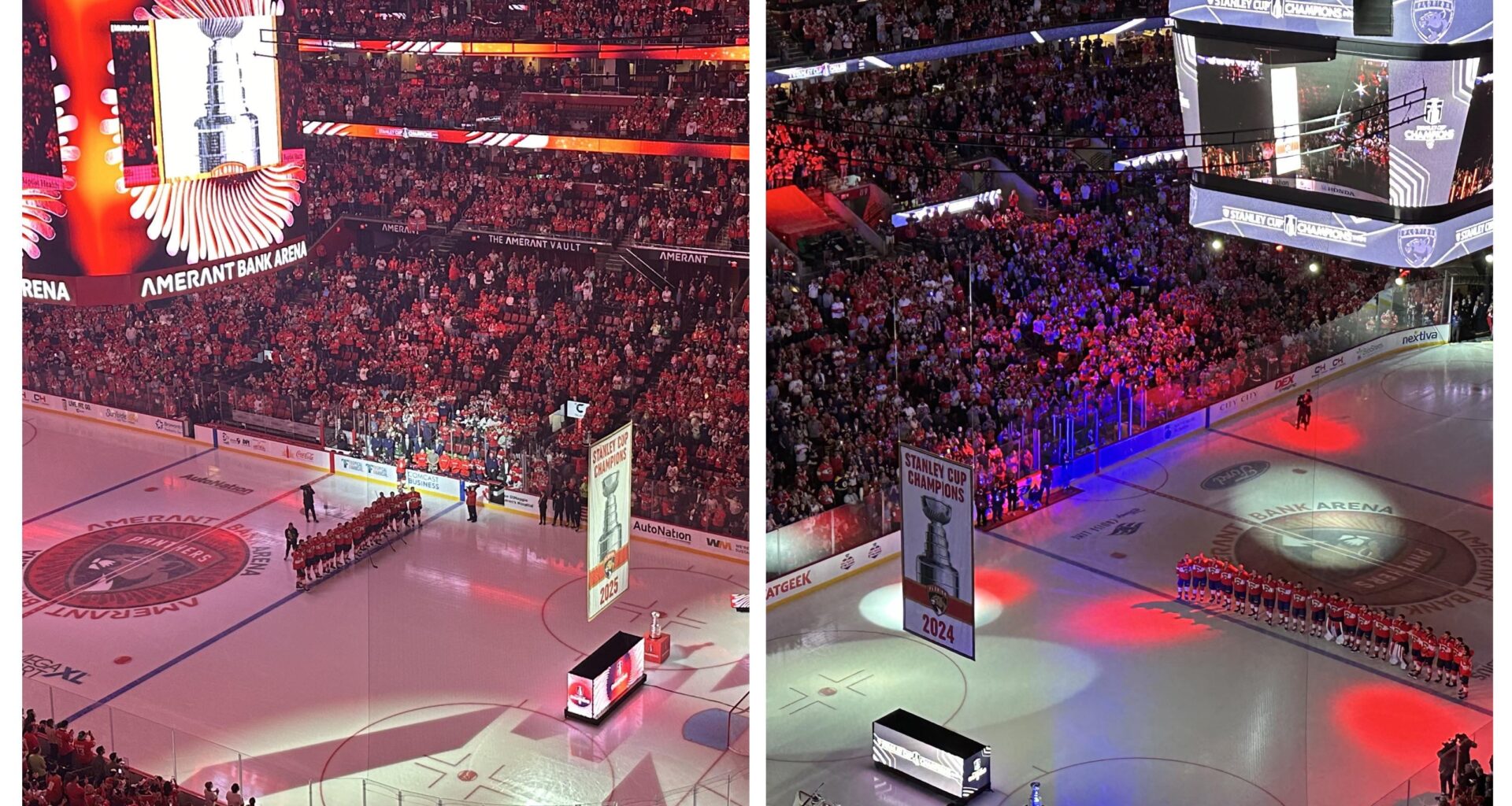 It has been a week since we raised our second championship banner.