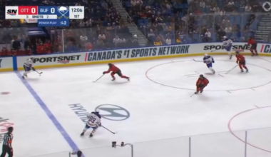 The Buffalo Sabres have scored a goal