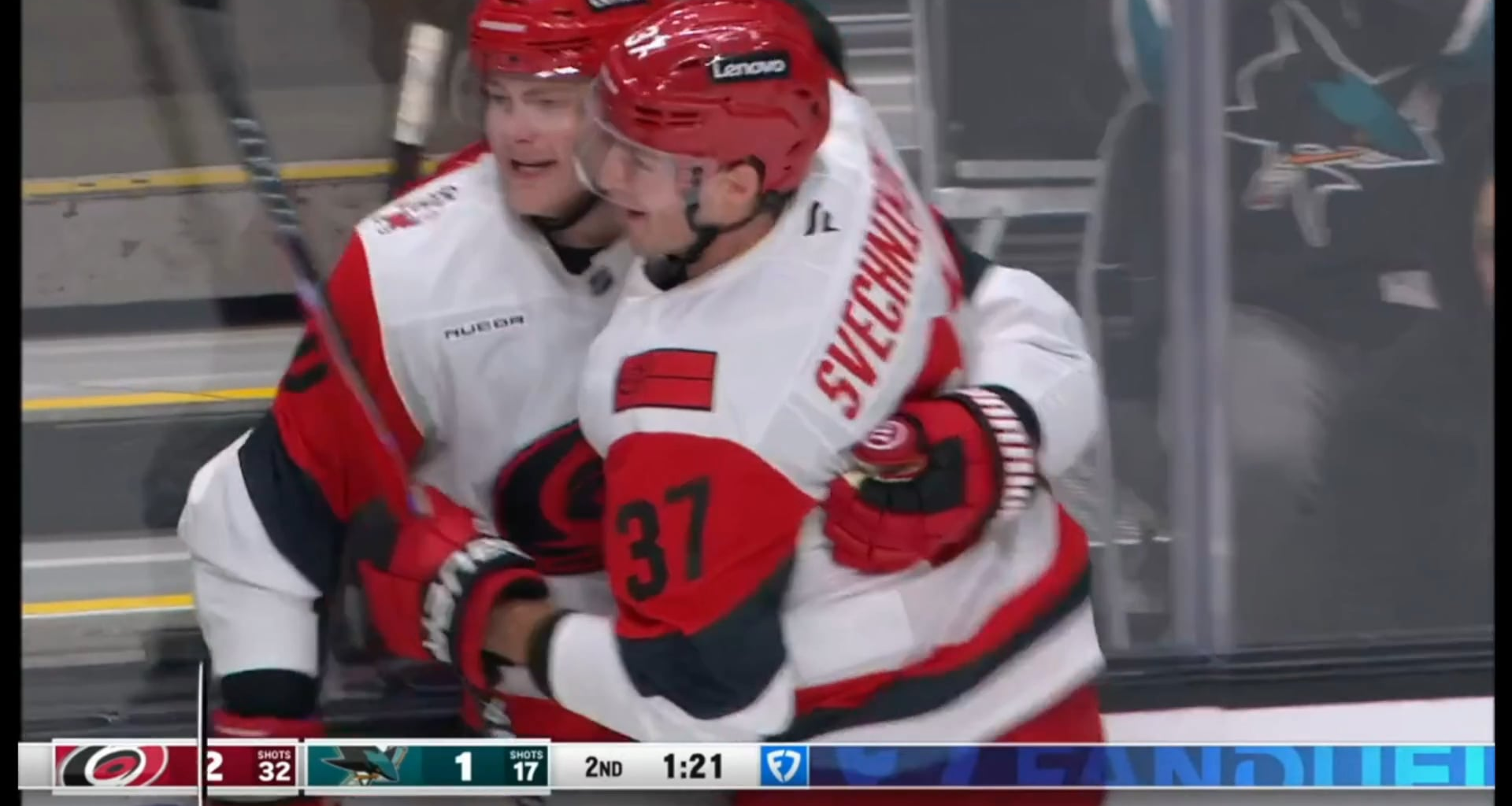 Great Bussi save, then lengthy flip out of the zone by Reilly that finds Robinson. He pots it for his second of the year.