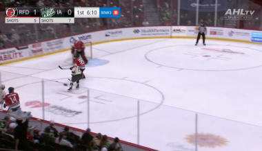 Oliver Moore scores his first pro goal!