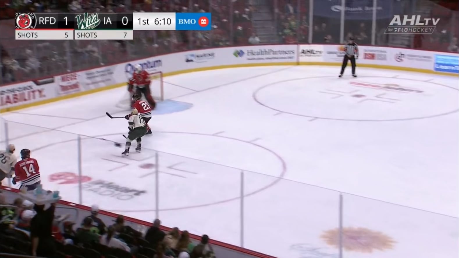 Oliver Moore scores his first pro goal!