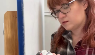 To celebrate last night game, I painted Trey Yesavage with a baseball as a paintbrush. Hope this makes some of you smile :).