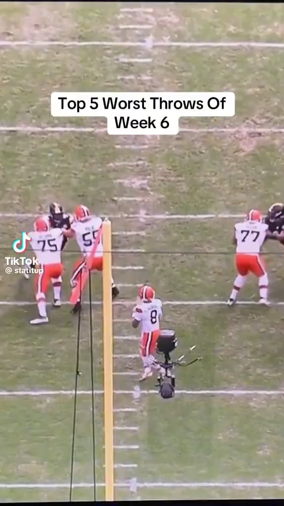 [Highlight] Top 5 Worst Throws of Week 6