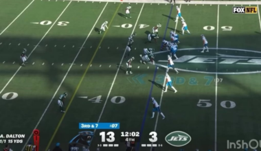 As a fan base we have been waiting for XL to have that one game where he breaks out and gains confidence. We finally saw that against the Jets.