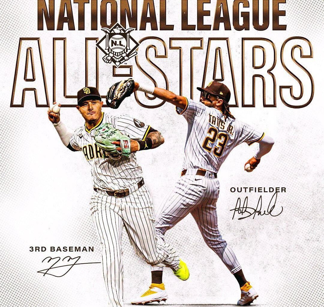 [Padres] Congratulations to Manny and Fernando on being named to the Sporting News National League All-Star Team!